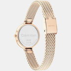 Calvin Klein Women Round Silver watch