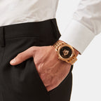 Versace Stainless Steel Round watch