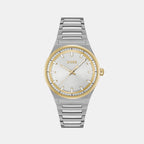 Boss Round Silver Analog watch