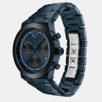 Movado Men Round Blue watch