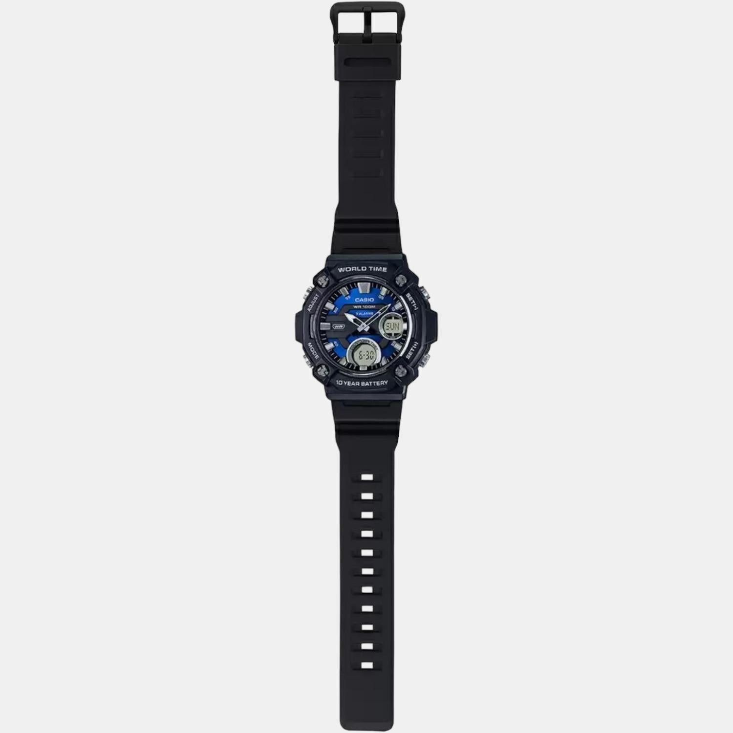 Casio Resin Blue watch
