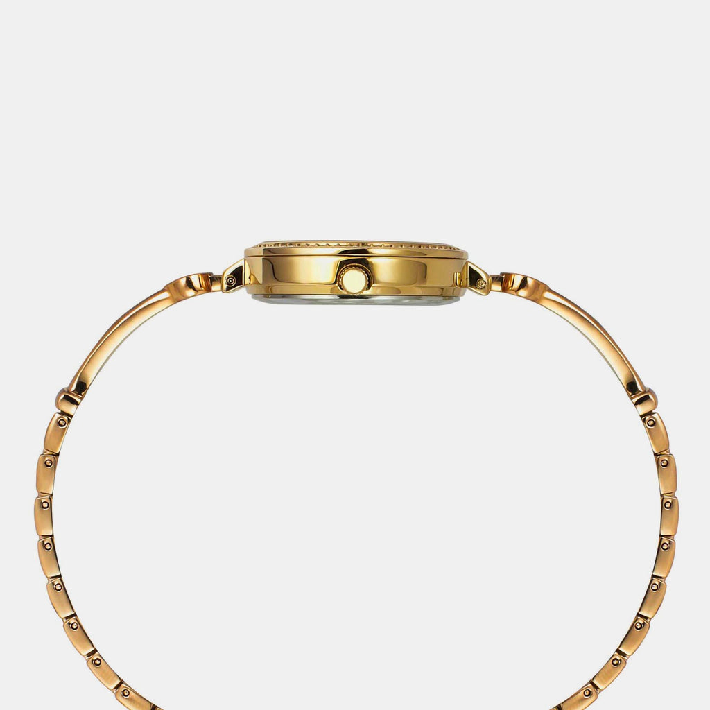 Timex Brass Mother Of Pearl watch