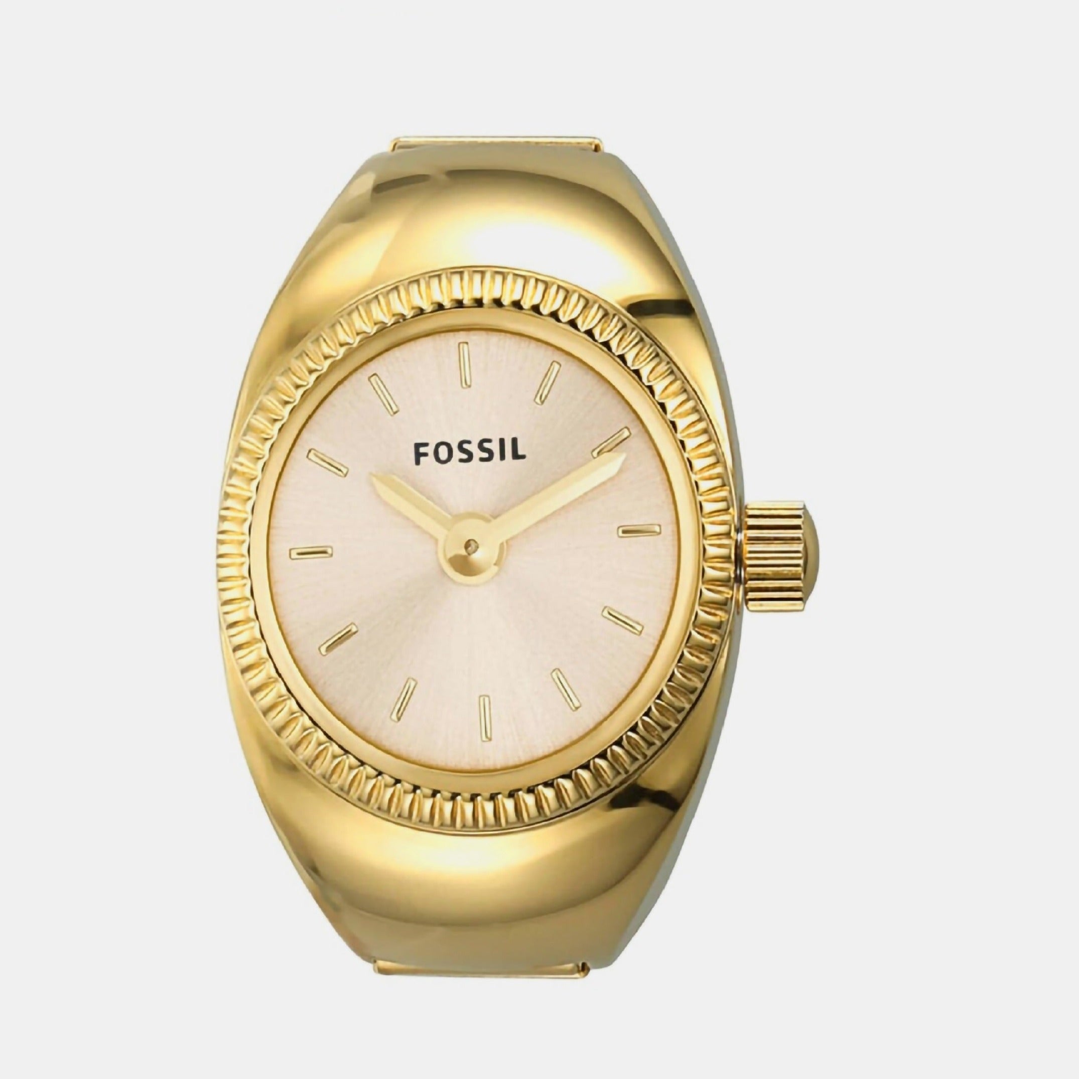 Fossil Round Gold Analog watch