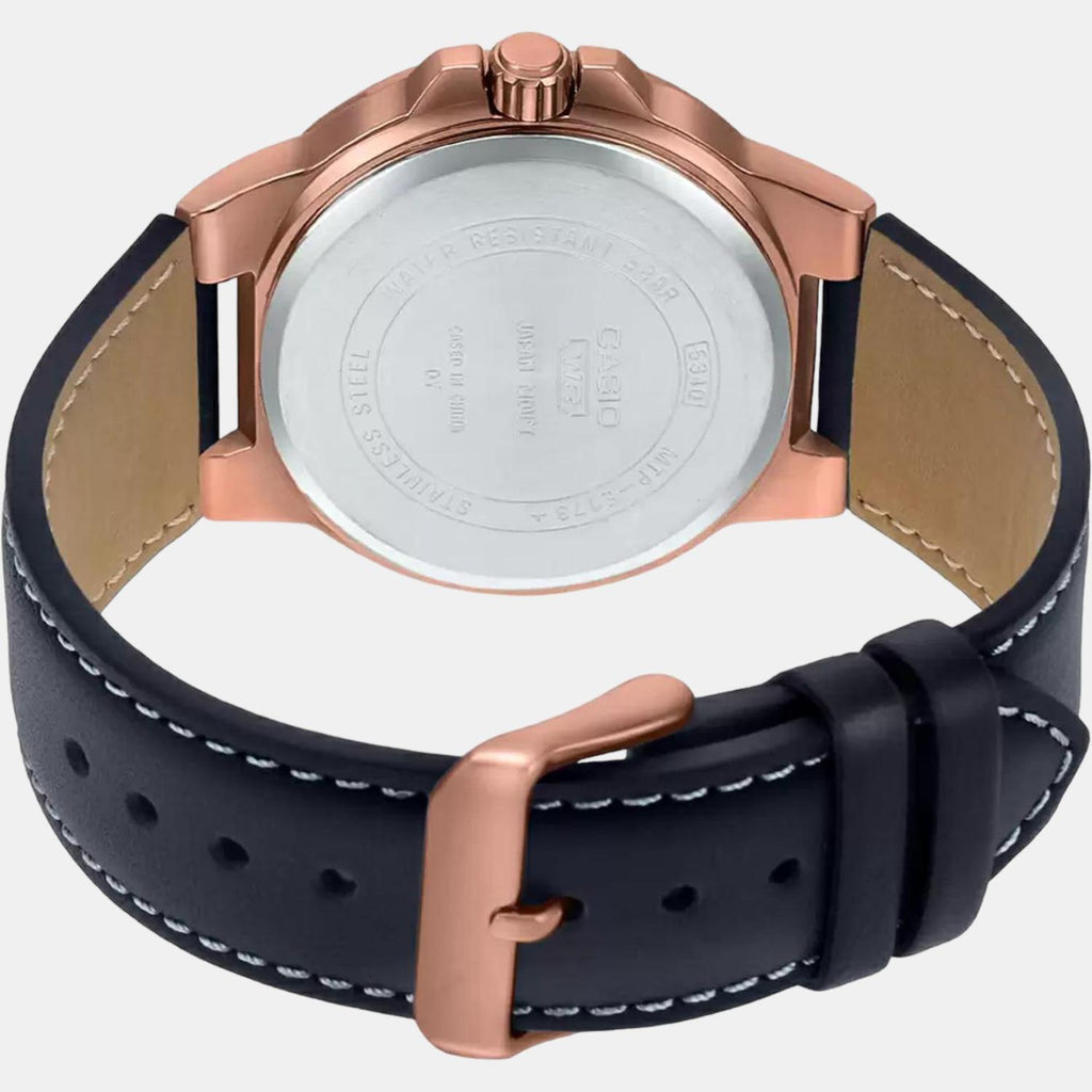 Casio Leather Rose Gold watch