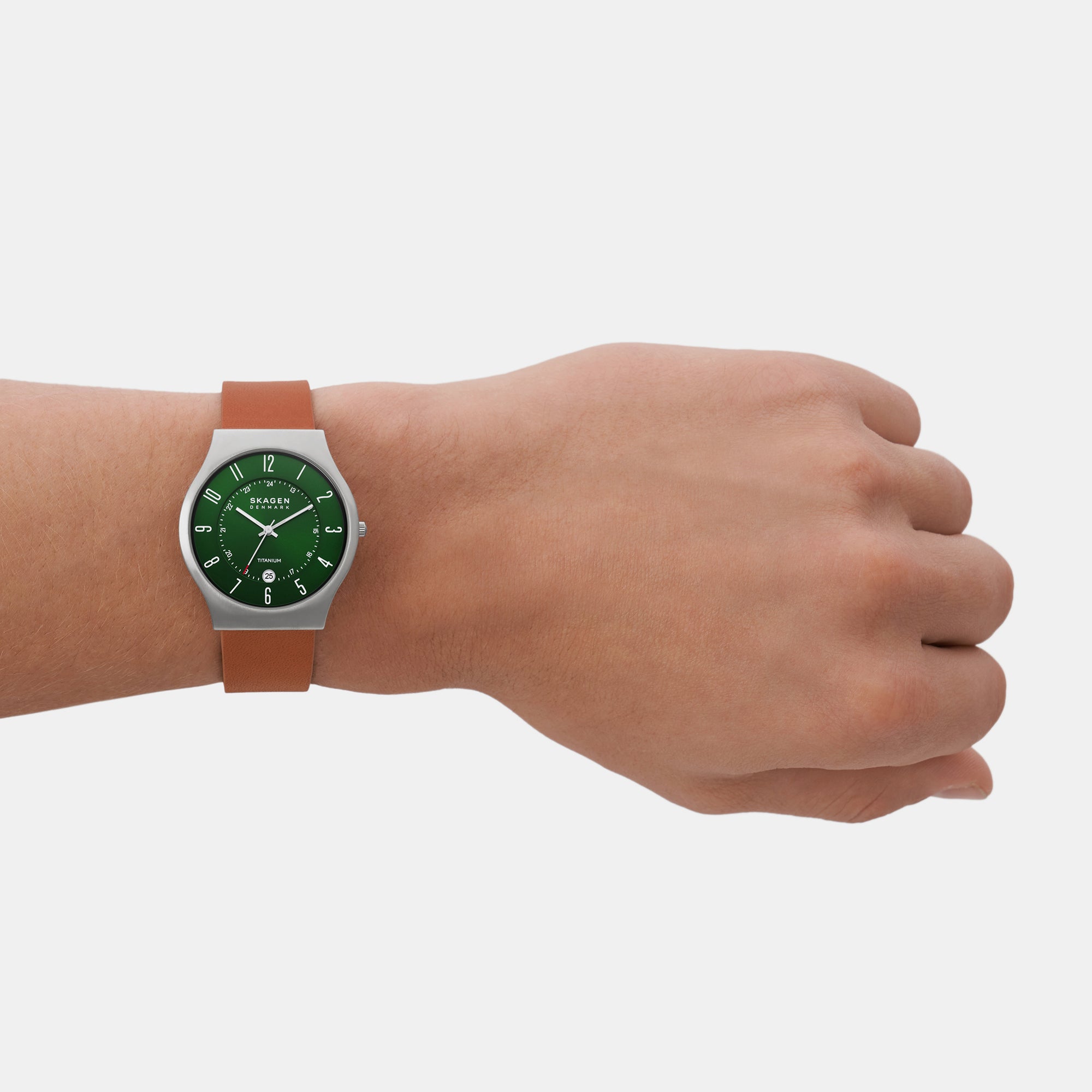 Skagen green watch hot sale