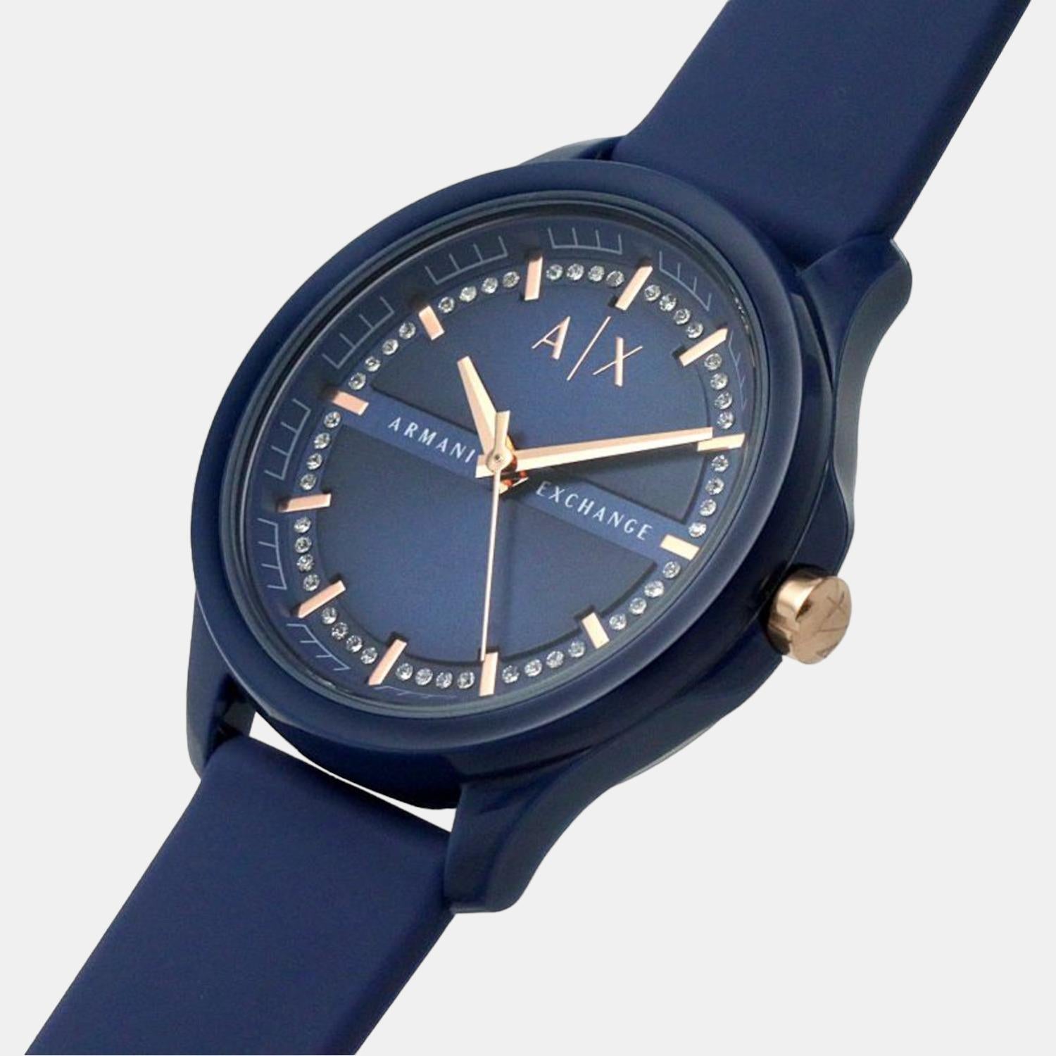 Armani Exchange Round Quartz Analog Women watch