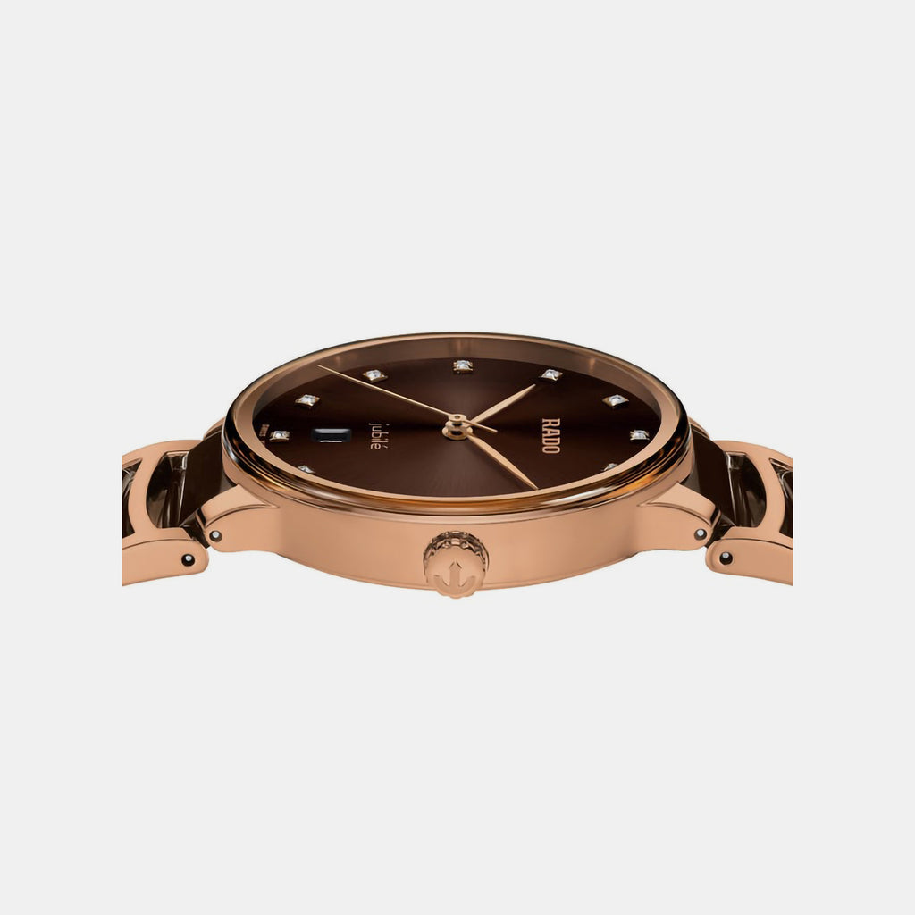 Rado Unisex Round Brown watch