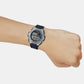 Casio Round Quartz Digital Men watch