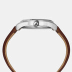 Timex Leather Blue watch