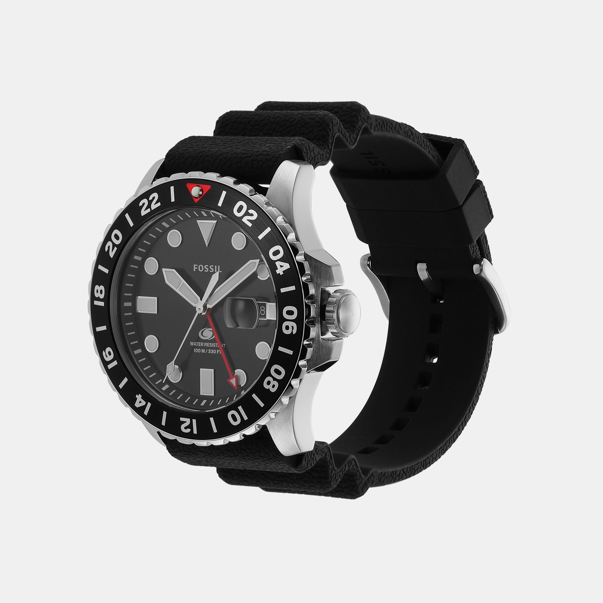 Fossil Men Round Black watch