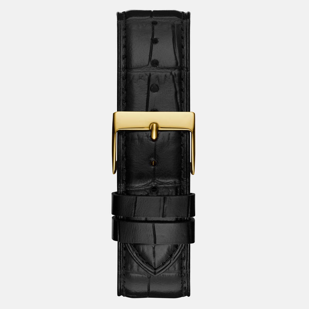 Guess Men Round Black watch