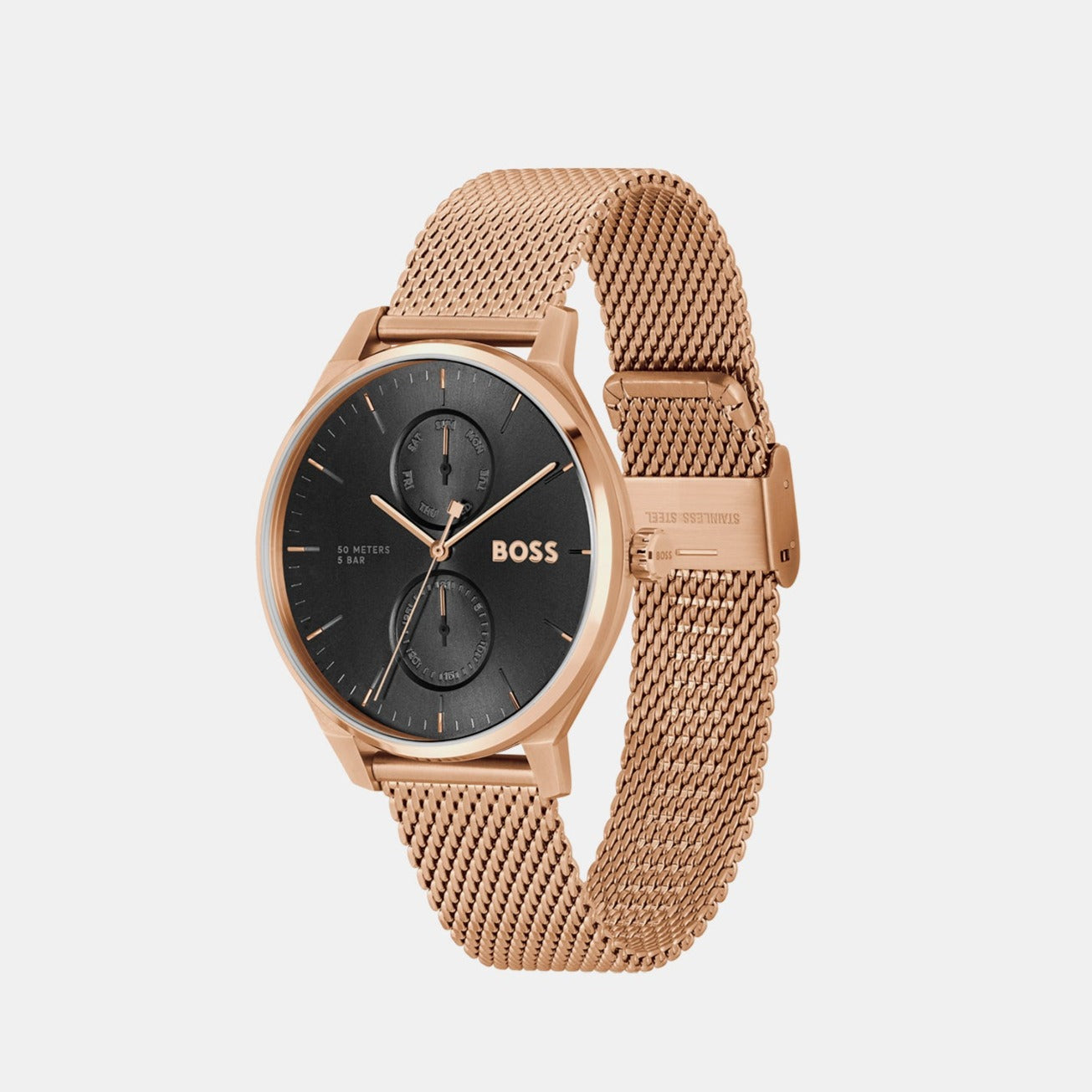 Hugo boss watch mesh strap best sale