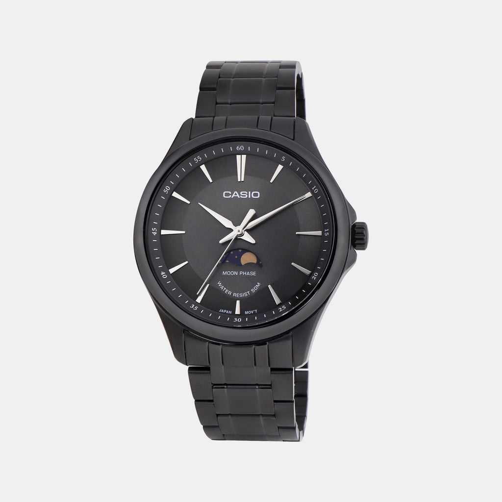 Casio Round Black Analog watch