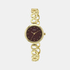 Female Analog Brass Watch TWEL11415