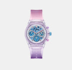 Guess Round Blue Analog watch