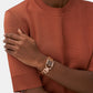 Fossil Square Quartz Analog Women watch