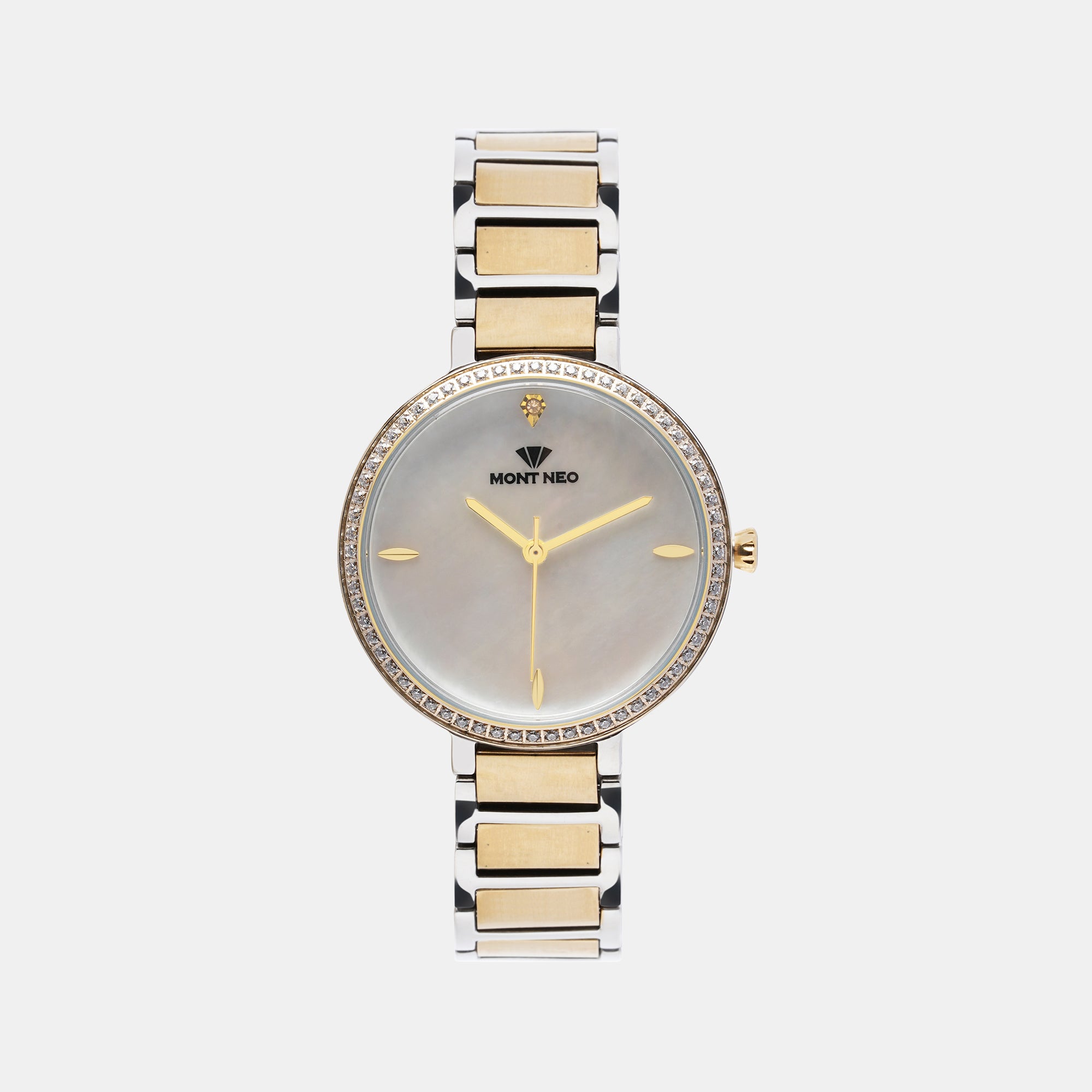 Mont Neo Round Silver Analog watch