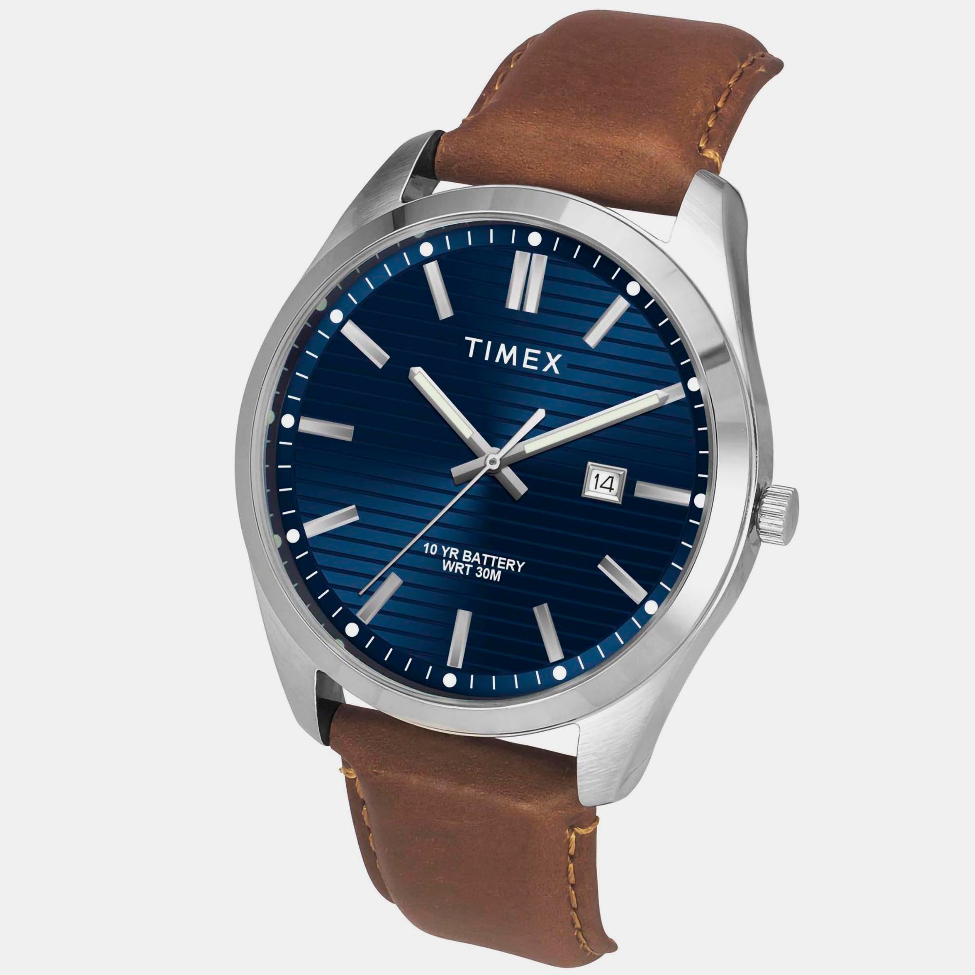 Timex Brass Round watch