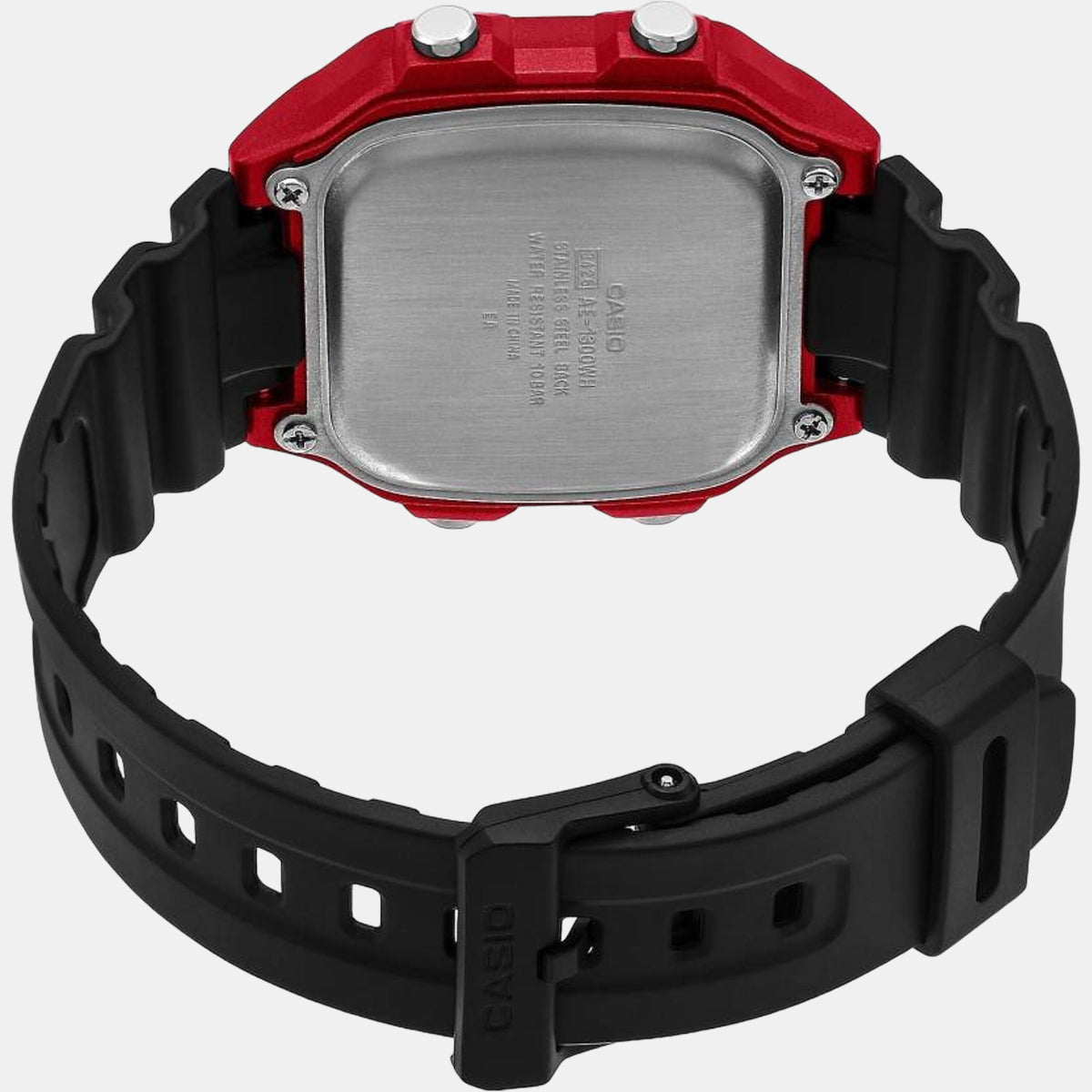 Youth Unisex Quartz Black Dial Digital Resin Watch D108