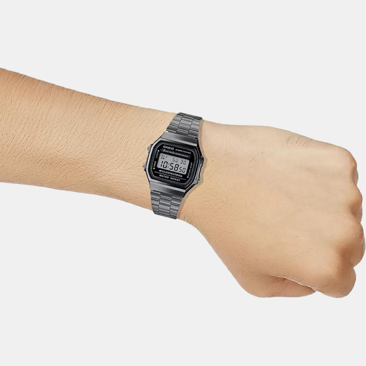 Casio Stainless Steel Black watch