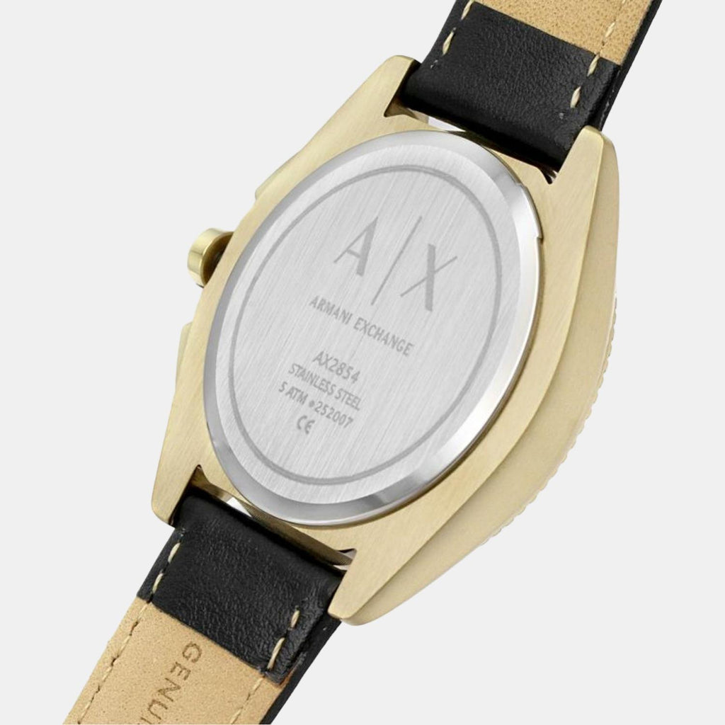 Armani Exchange Stainless Steel Round watch