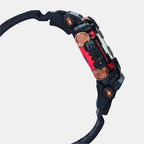 Casio Men Round Black watch