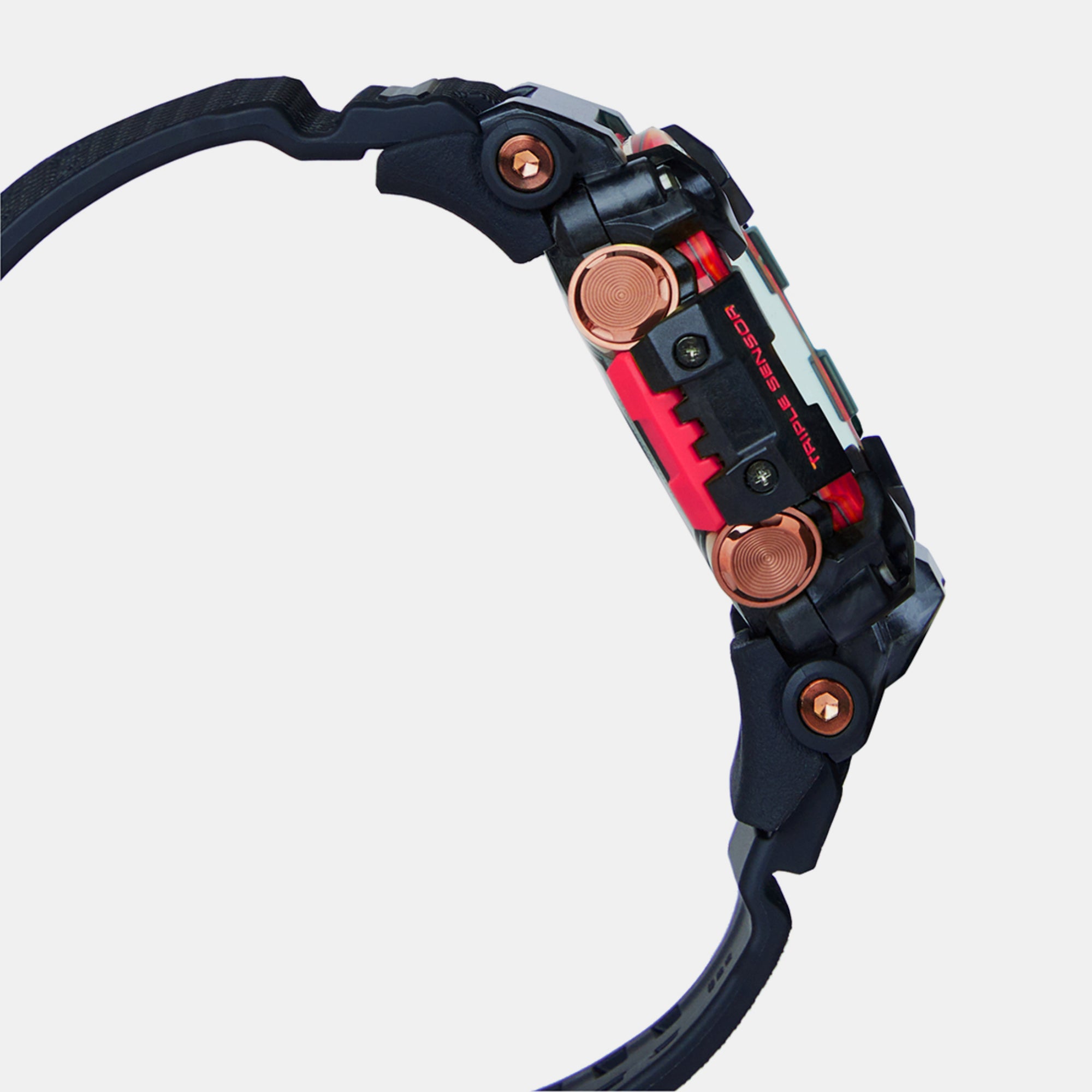 Casio Men Round Black watch