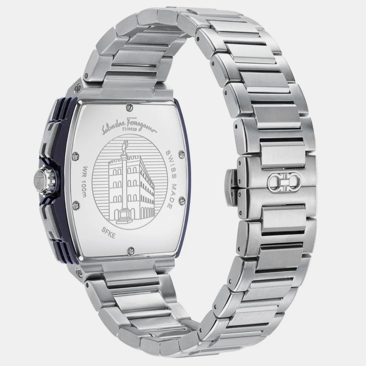 Ferragamo 42 mm Tonneau Quartz watch