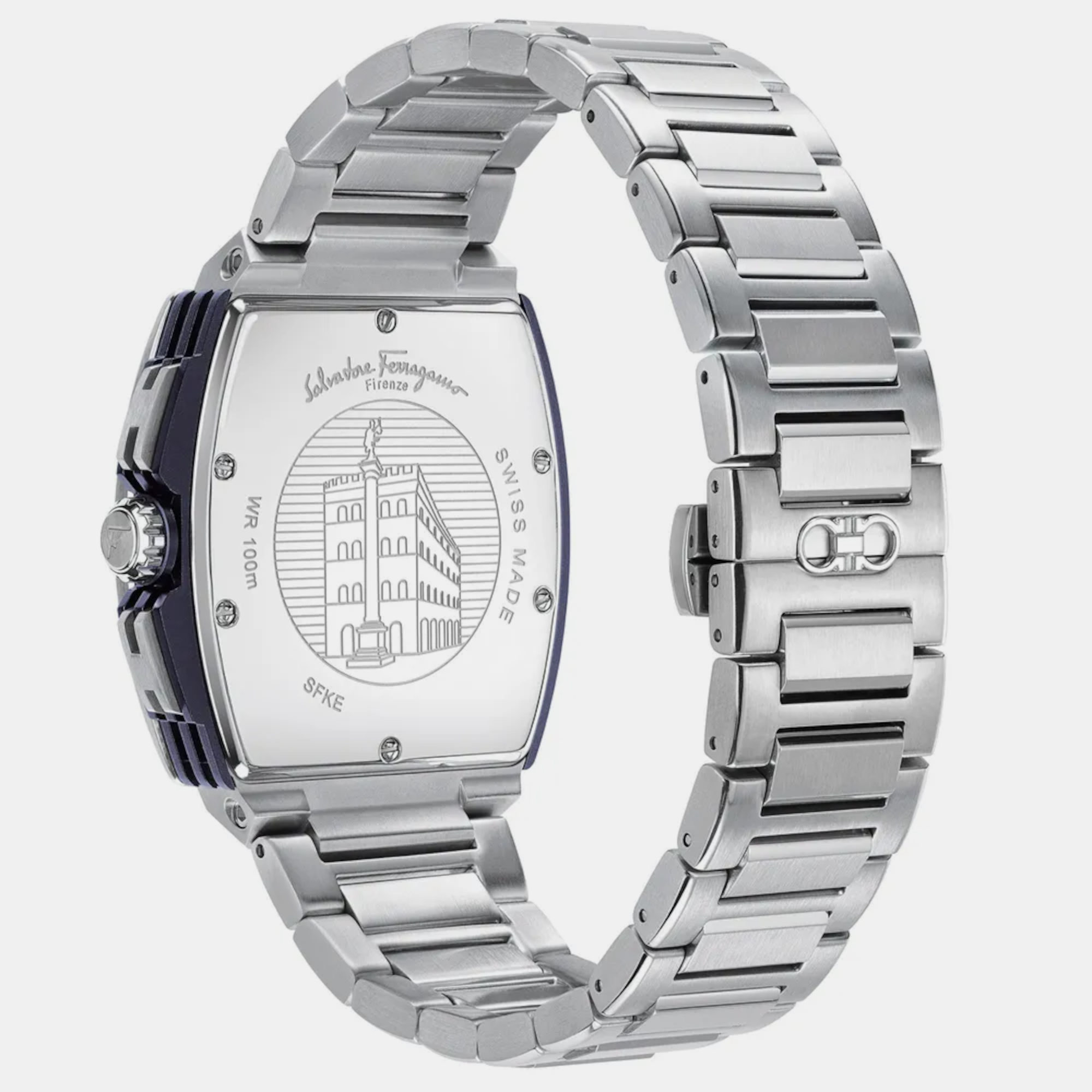 Ferragamo 42 mm Tonneau Quartz watch