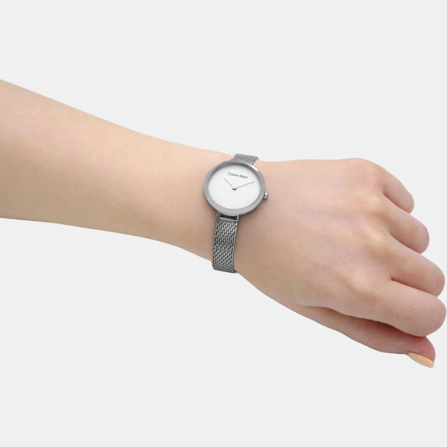 Calvin Klein Stainless Steel Round watch