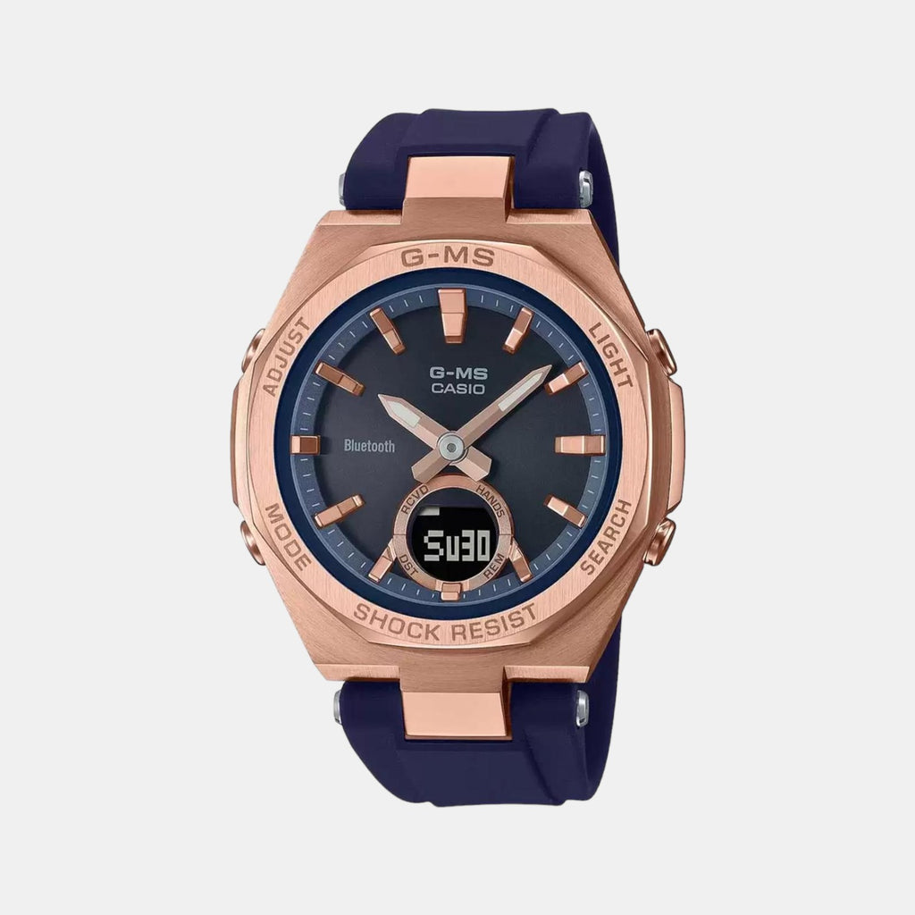 Casio Round Blue Analog-Digital watch