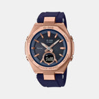 Casio Round Blue Analog-Digital watch