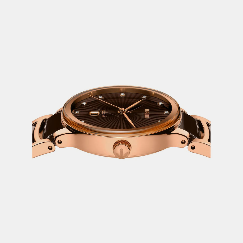 Rado Women Round Brown watch