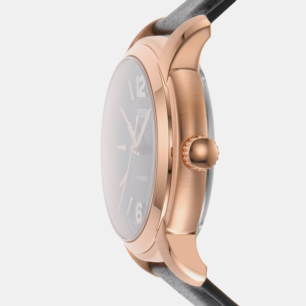 Fossil Men Round Black watch