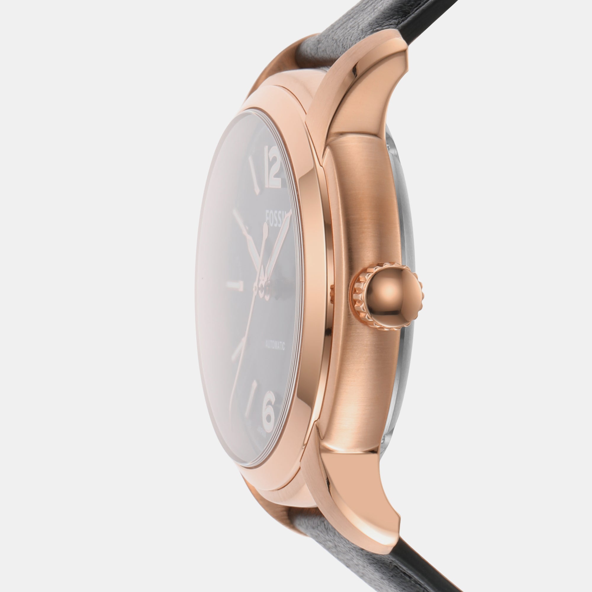 Fossil Men Round Black watch