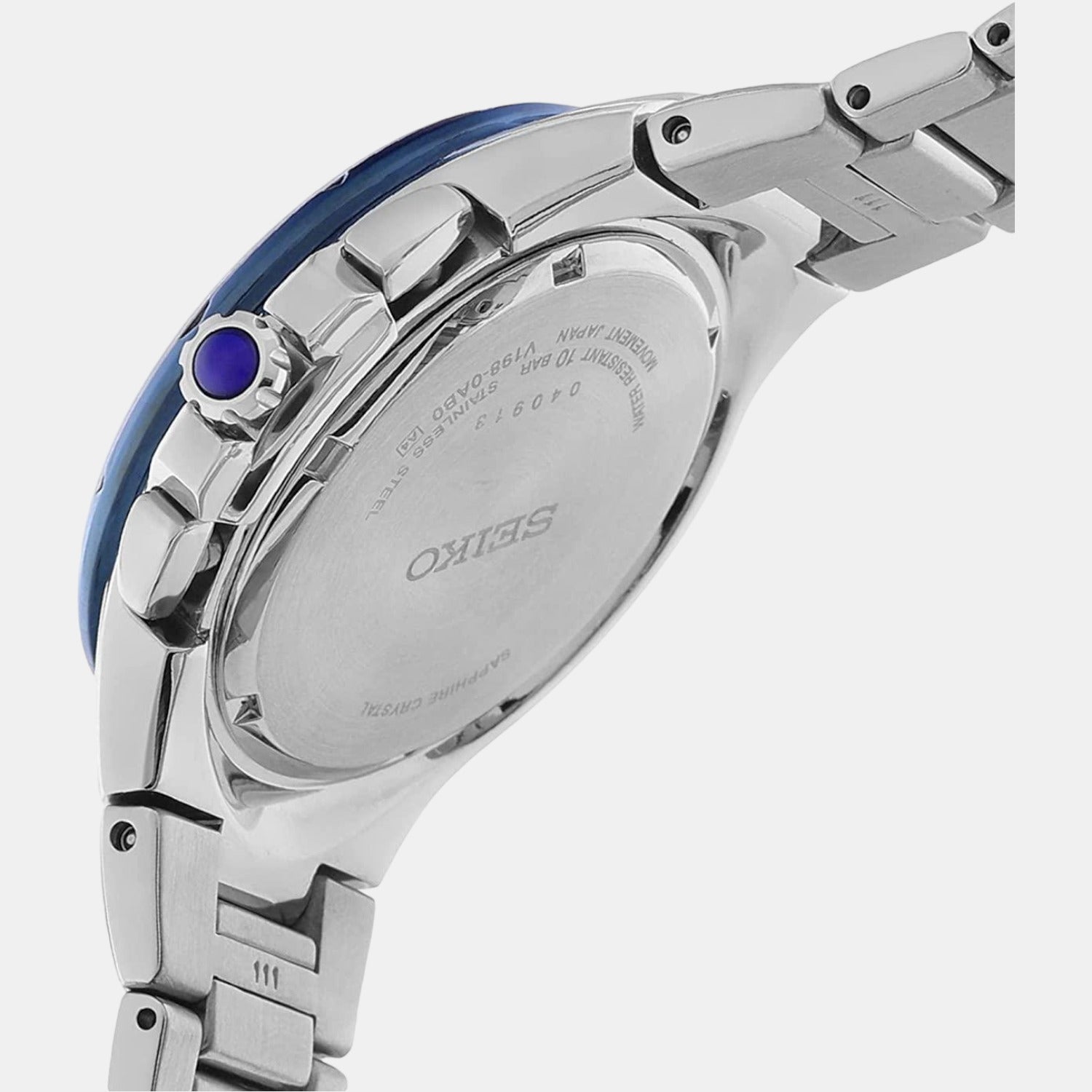 Seiko Stainless Steel White watch