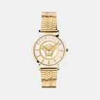 Versace Round White Analog watch