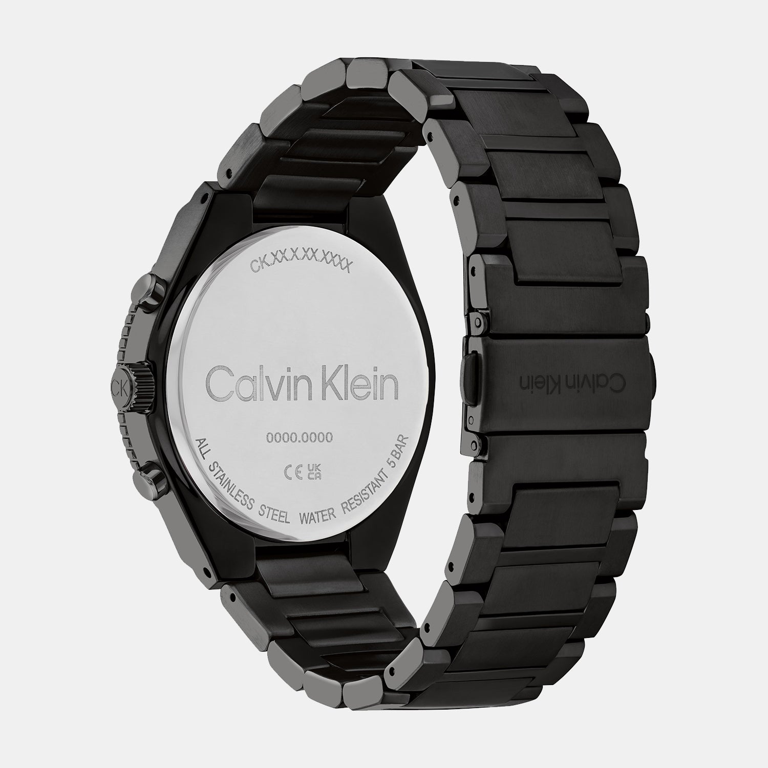 Calvin Klein Men Tonneau Black watch