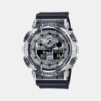 Casio Round Silver Analog-Digital watch