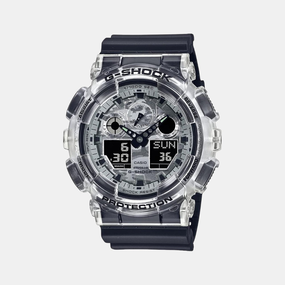 Casio Round Silver Analog-Digital watch