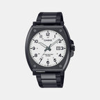 Casio Round White Analog watch