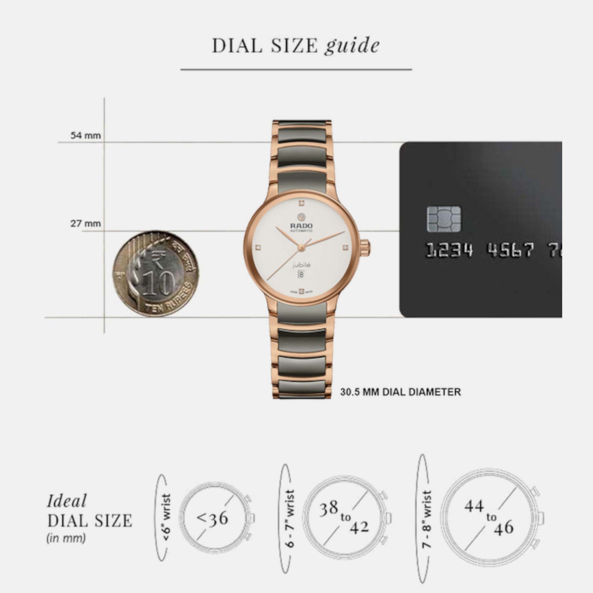 Rado Stainless Steel White watch