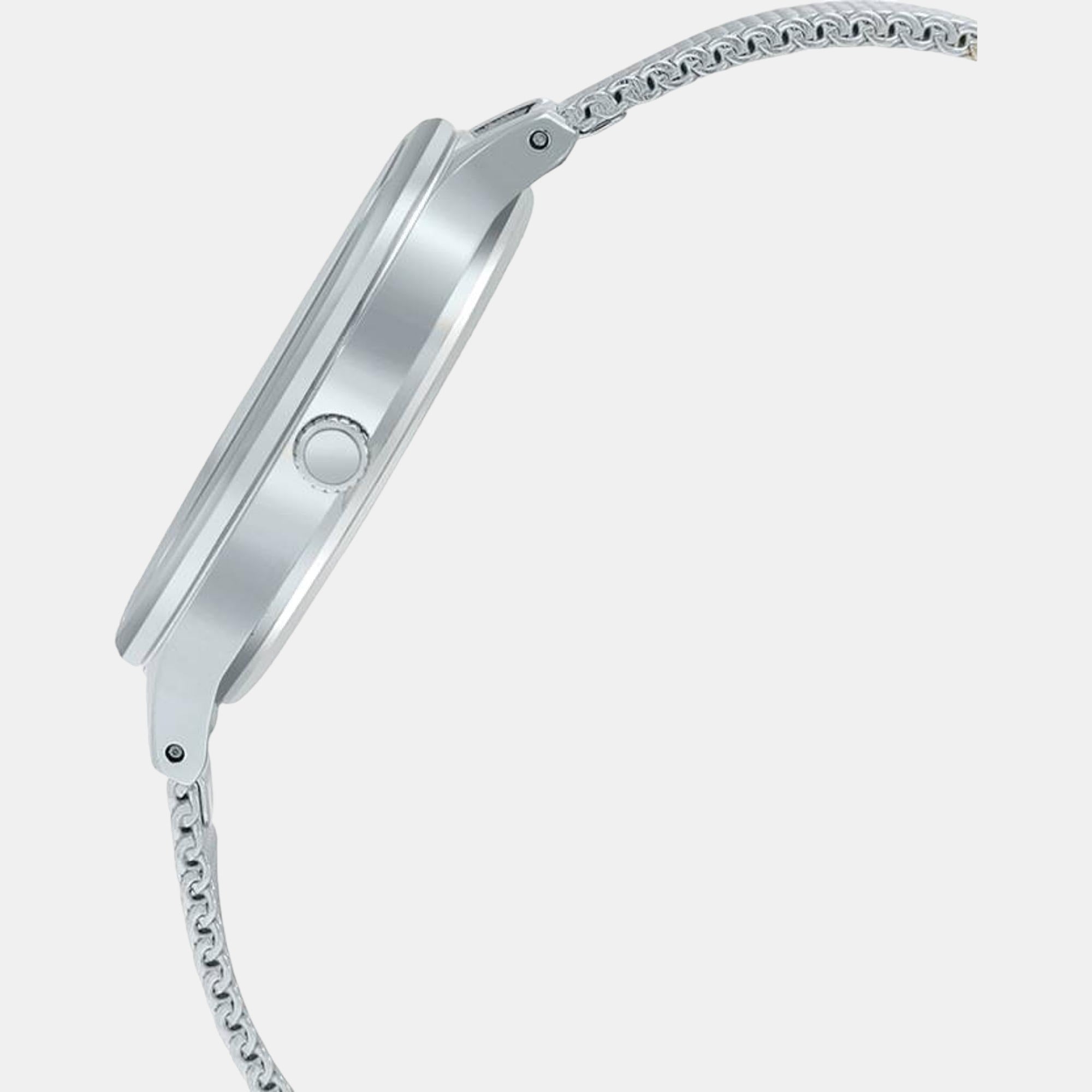 Sheen Women Quartz White Dial Chronograph Stainless Steel Watch SH275