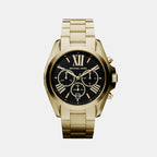 Michael Kors Round Black Chronograph watch