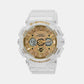 Casio Round Gold Analog-Digital watch