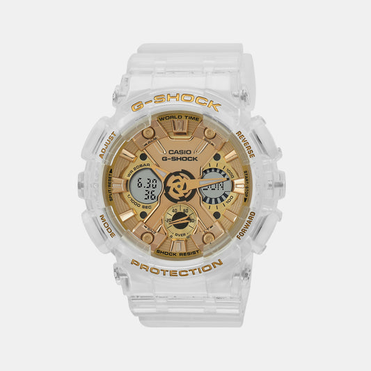 G-Shock White Female Analog-Digital Resin Watch G1401