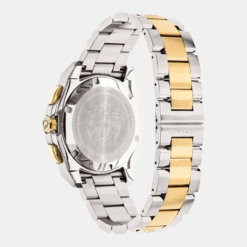 Versace Men Round Silver watch