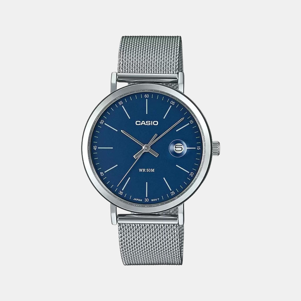 Casio Round Blue Analog watch