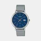 Casio Round Blue Analog watch