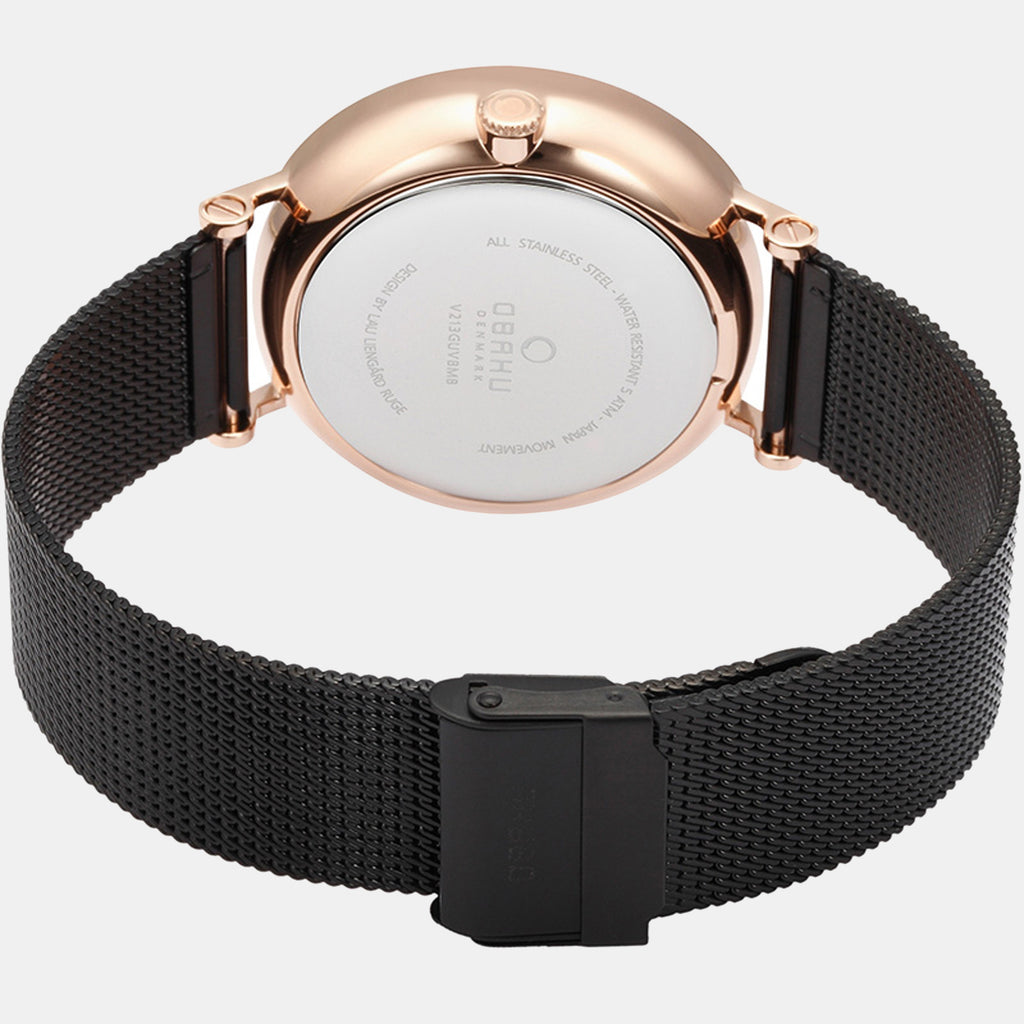 Obaku Round Quartz Analog Men watch